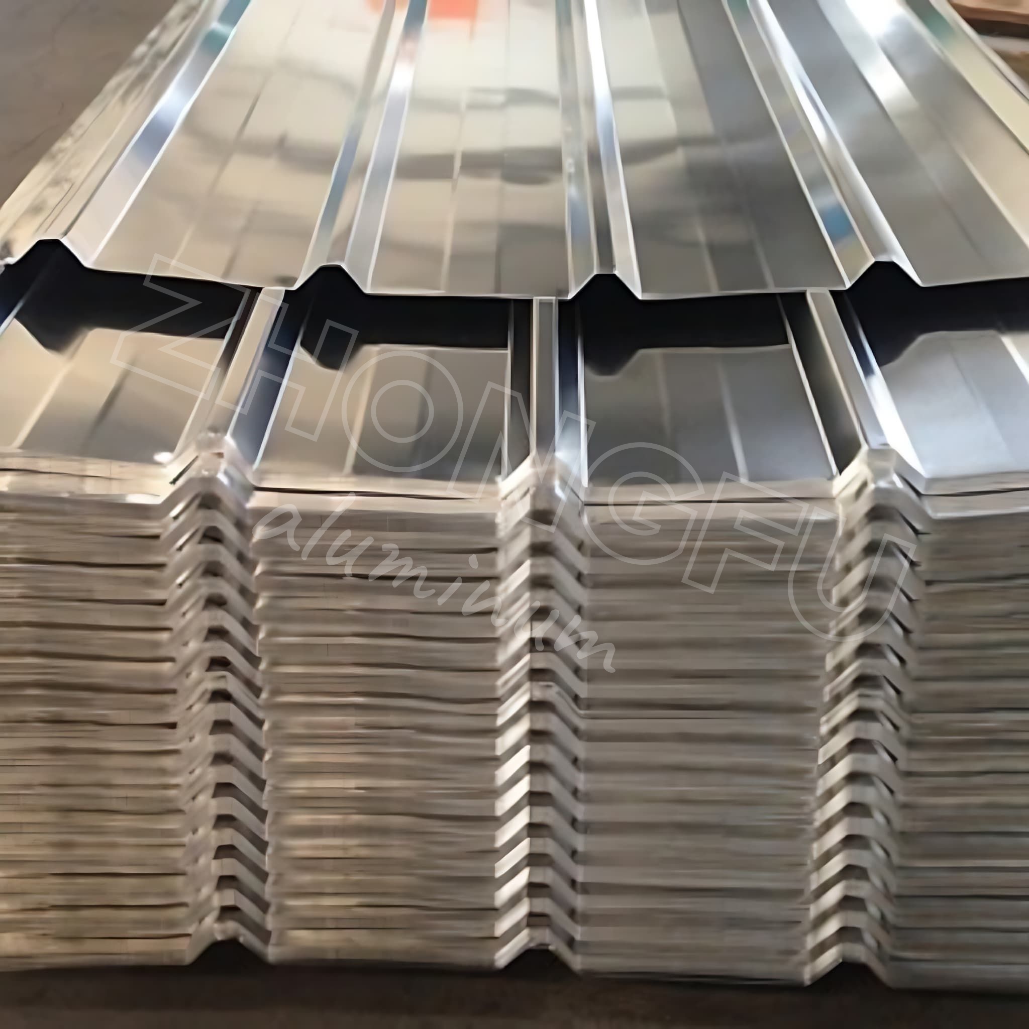 3004-H16 YX40-180-900 Building Cladding Aluminum Roofing