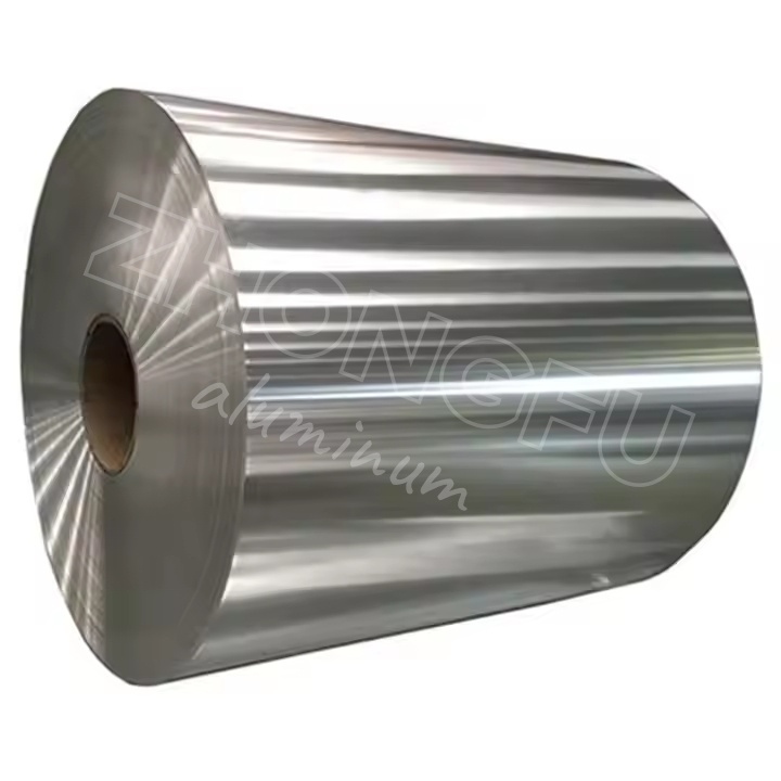 Jinan Zhongfu 1050/1200 Food-Grade Aluminum Coil for Packaging