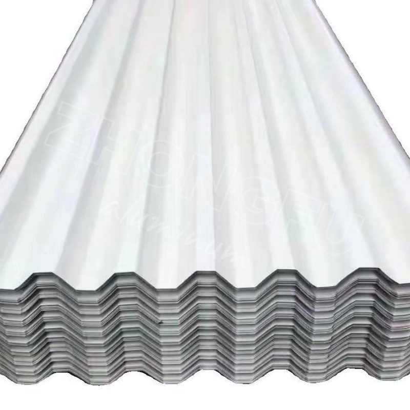 Jinan Zhongfu 3104/3105 Durable Aluminum Roofing Sheet for Warehouses