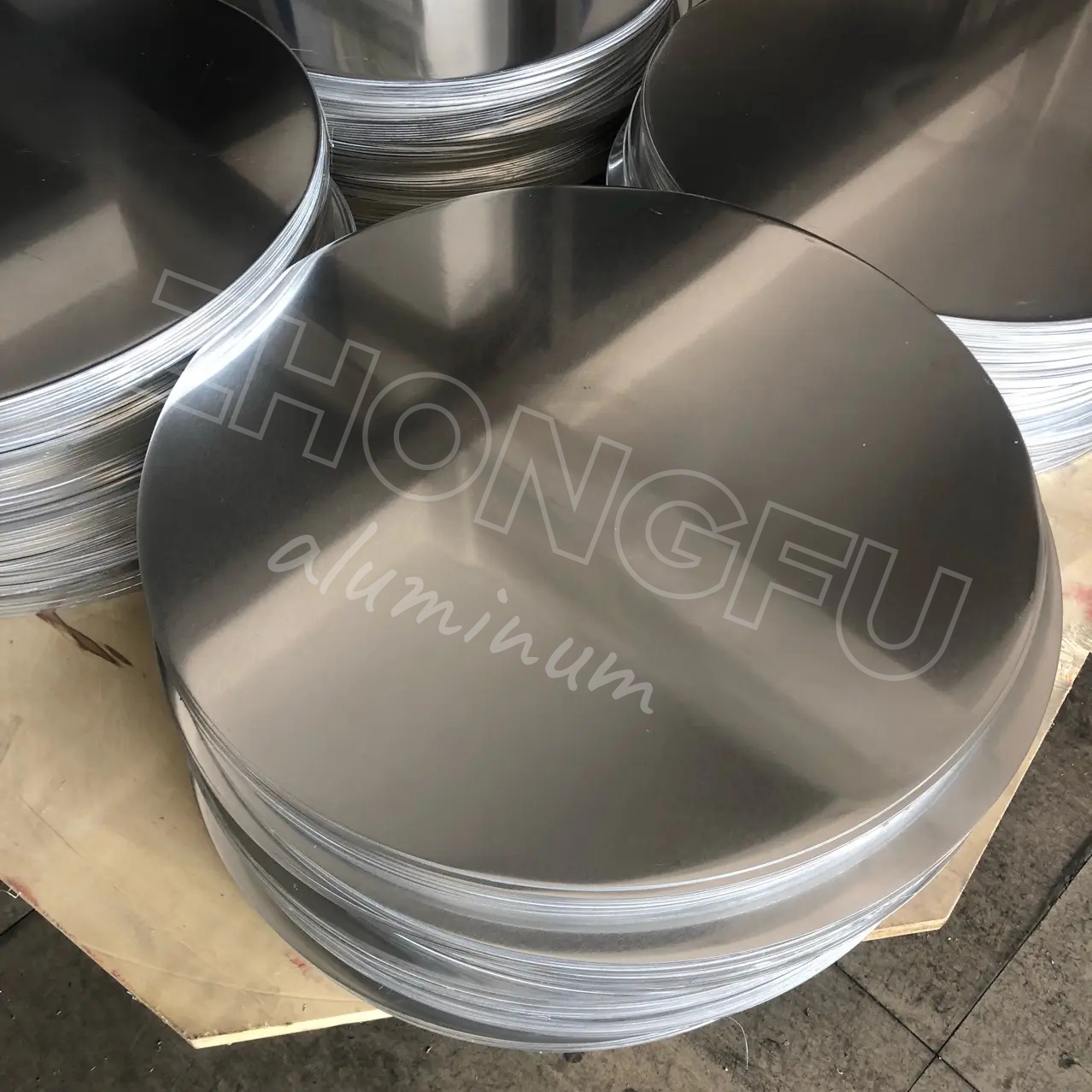 Jinan Zhongfu 3004 Anti-Rust Aluminum Discs for Chemical Containers