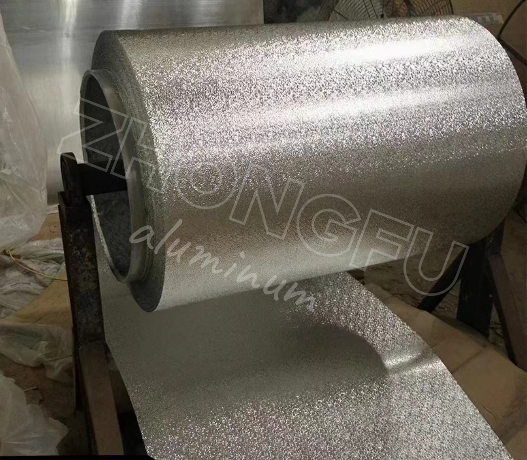 Jinan Zhongfu 1060 Orange Peel Aluminum Sheet/Coil Decorative Grade