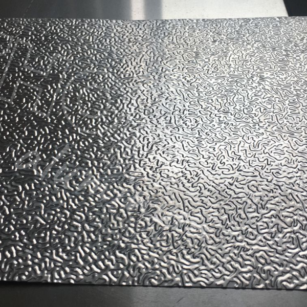 Jinan Zhongfu 1060 O H Orange Peel Embossed Aluminum Sheet