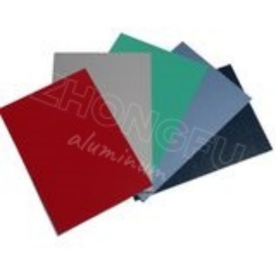 Jinan Zhongfu 1050 H18 Color Coated Aluminum Sheet