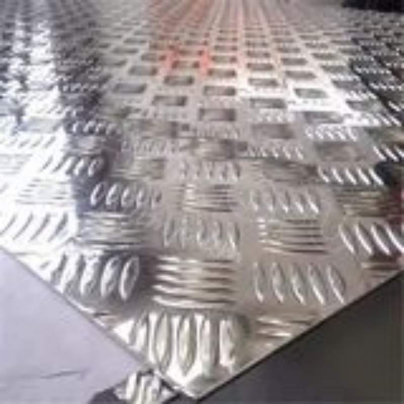 Five Bar Tread Aluminum Plate 1/3/5/6 Series Anti-Slip Wear-Resistant Aluminum Alloy Patterned Sheet