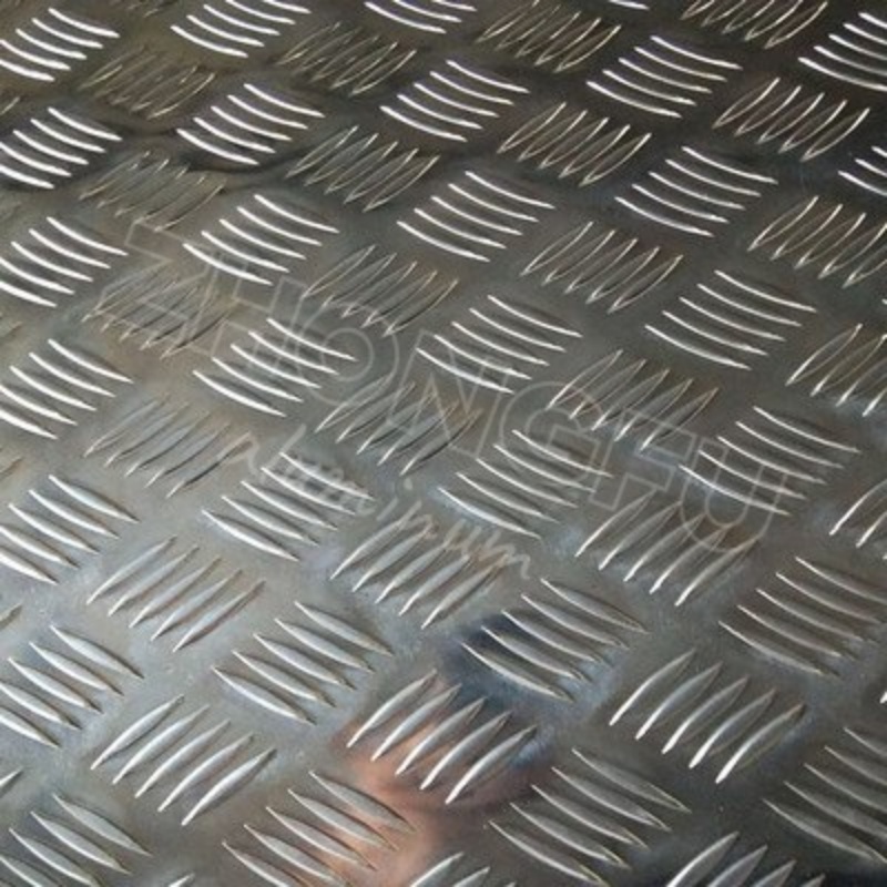 National Standard 1/3/5/6 Series Five Bar Tread Aluminum Plate Engineering Anti-Slip Aluminum Alloy Plate